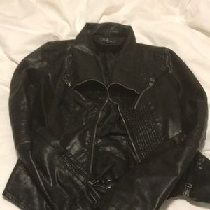 Lulus leather jacket, size S